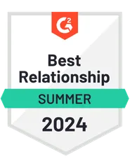 2024 Summer Best Relationship SSL and CLM Sectigo listed as best relationship in 2024 G2 Summer report