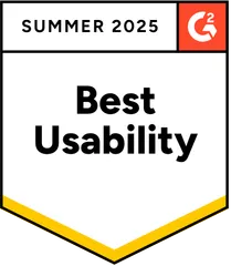 Best Usability G2 Leader Summer 2025 Sectigo CLM listed as best usability in 2025 G2 Summer report