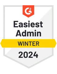 Easiest Admin Winter 2024 Sectigo CLM listed as easiest Admin in 2024 G2 Winter