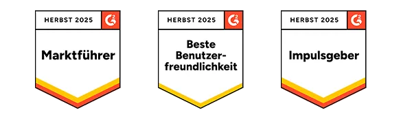 G2 badges fall 2025 de